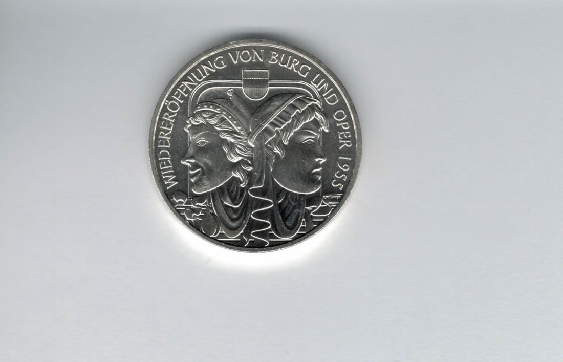  10 Euro 2005 Wiedereröffnung von Burg & Oper Ag 925/16g fein Österreich Spittalgold9800 (4971/8   