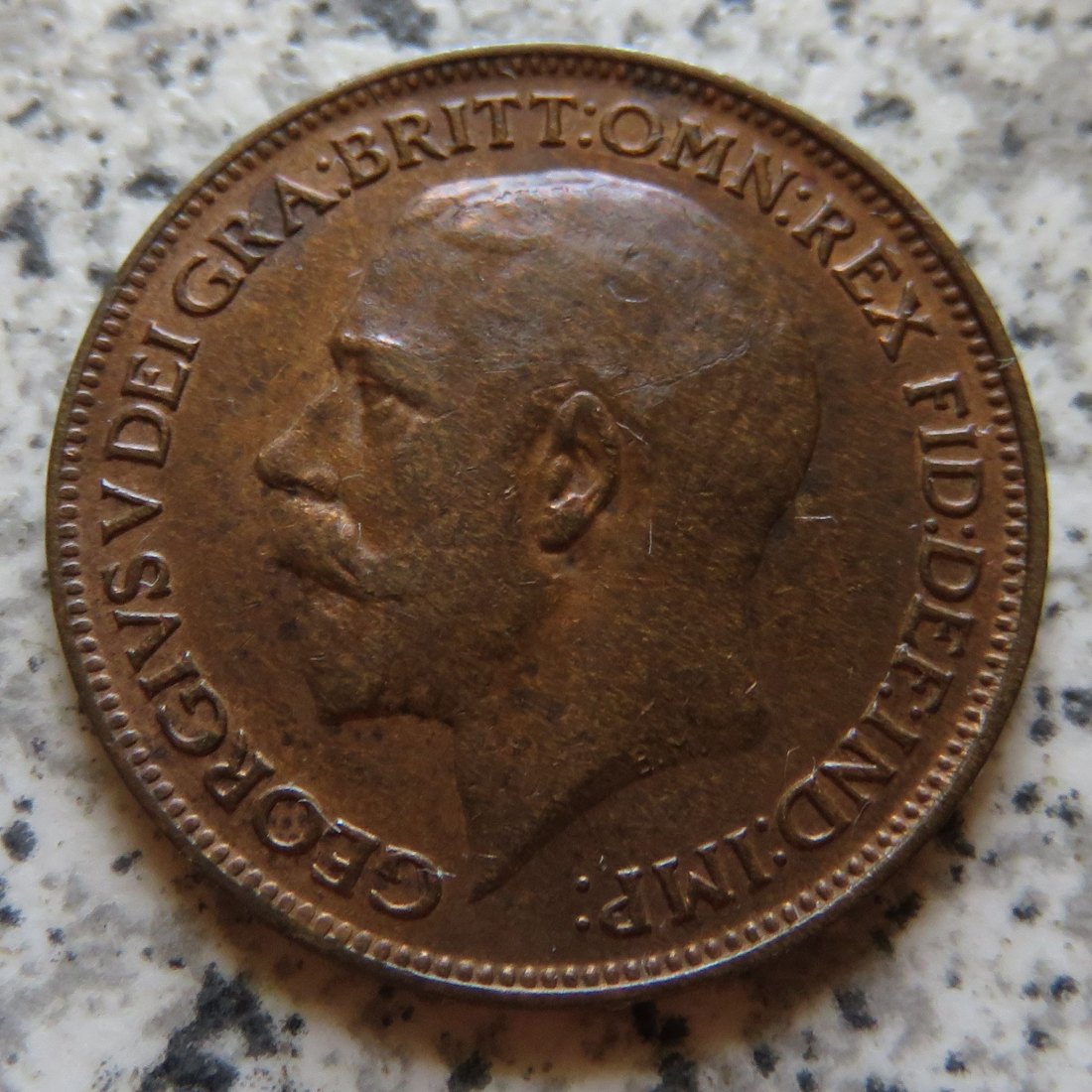  Großbritannien 1 Farthing 1921   