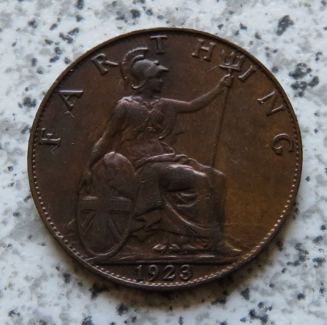  Großbritannien 1 Farthing 1923   