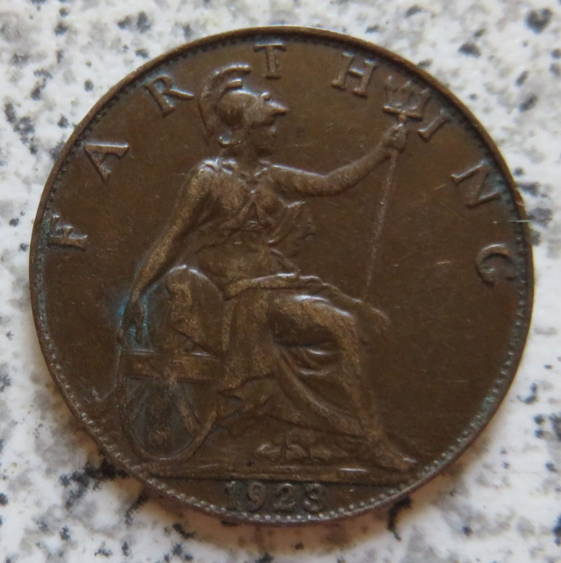  Großbritannien 1 Farthing 1923   