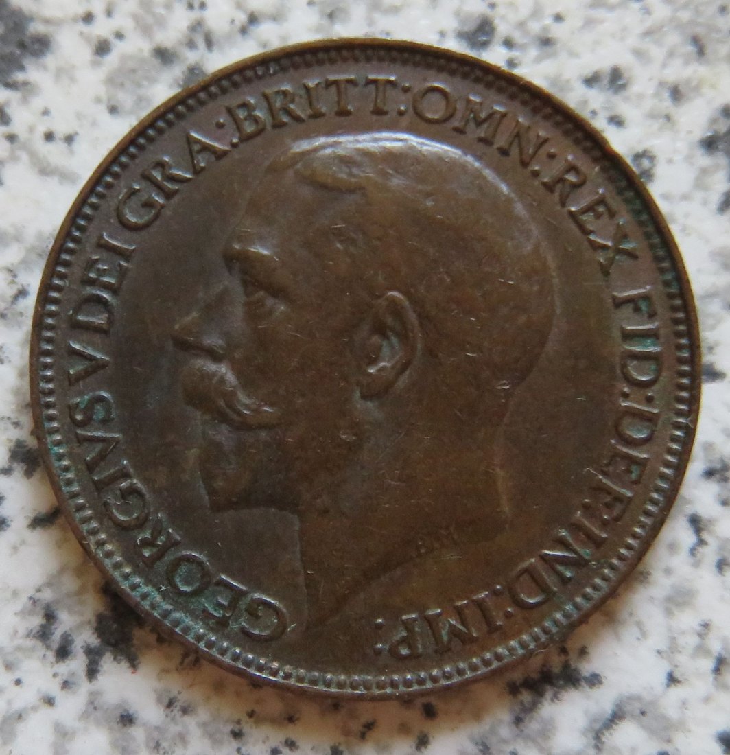 Großbritannien 1 Farthing 1924   