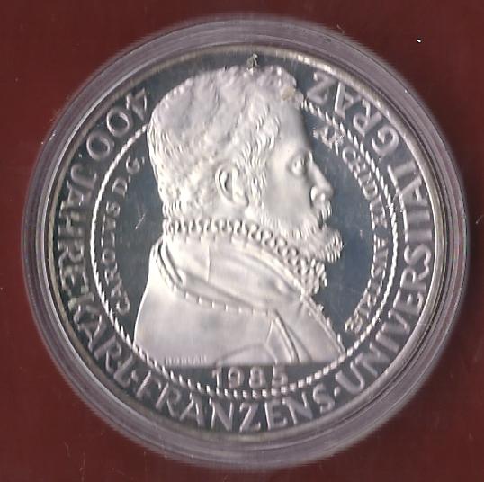  Österreich 500 Schilling 1985 PP 35 Euro Nennwert Münzankauf Koblenz Frank Maurer AK 77   