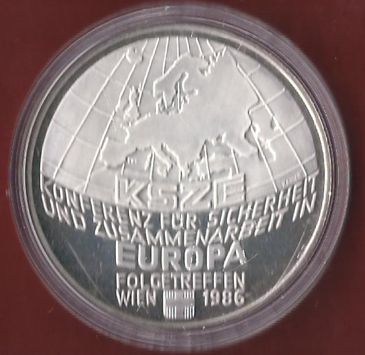  Österreich 500 Schilling 1986 PP 35 Euro Nennwert Münzankauf Koblenz Frank Maurer AK 81   