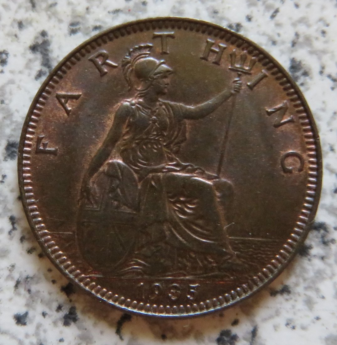  Großbritannien 1 Farthing 1935,Erhaltung   