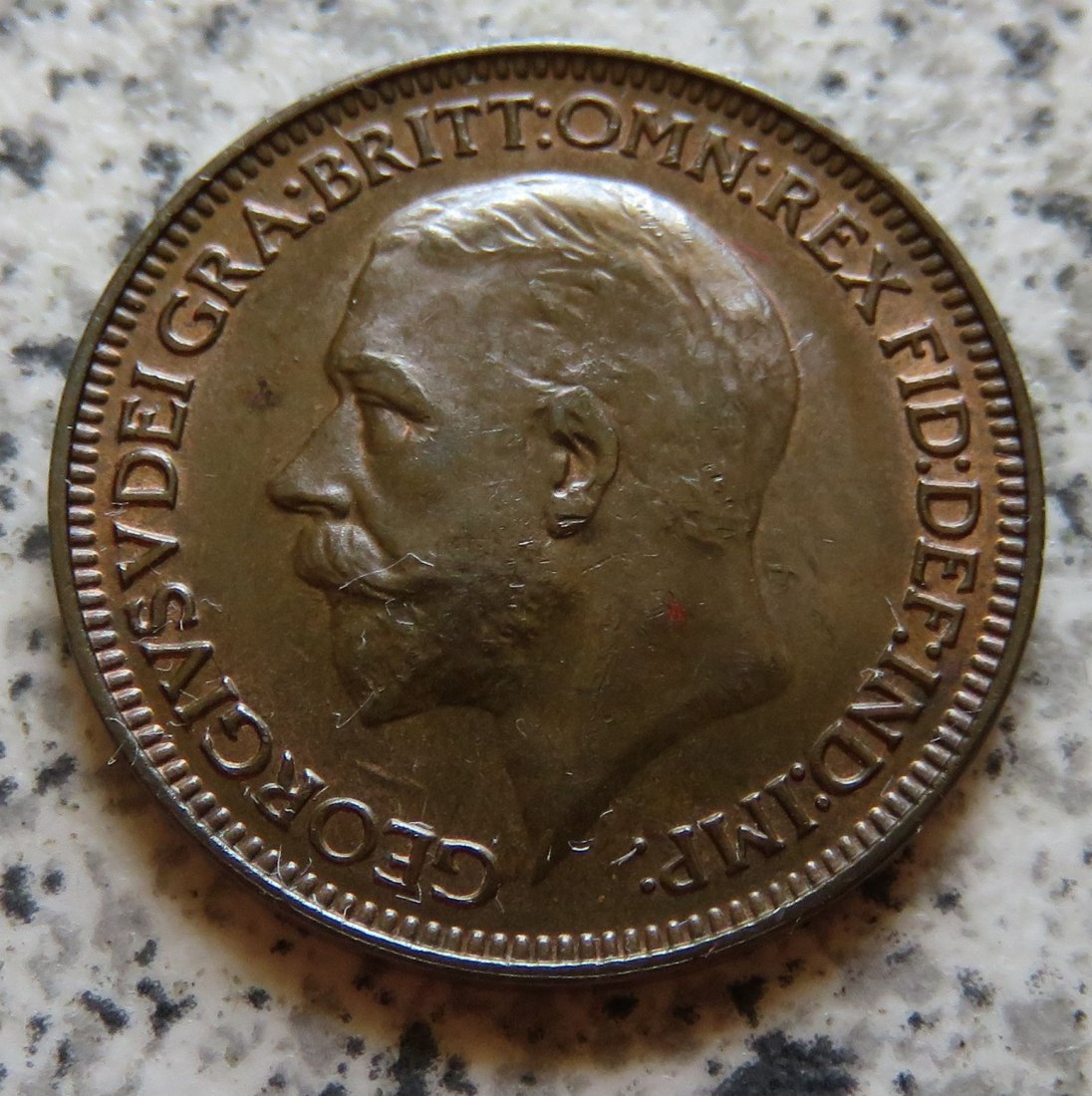  Großbritannien 1 Farthing 1936, Erhaltung   