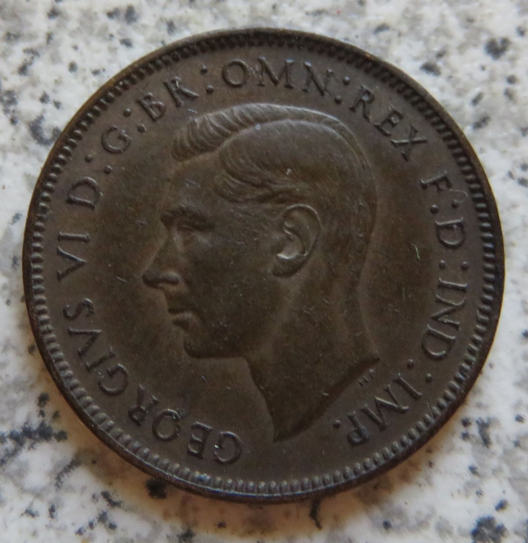  Großbritannien 1 Farthing 1938   