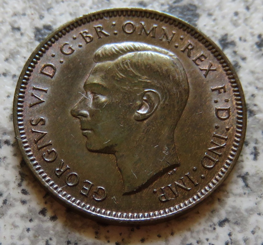  Großbritannien 1 Farthing 1939   