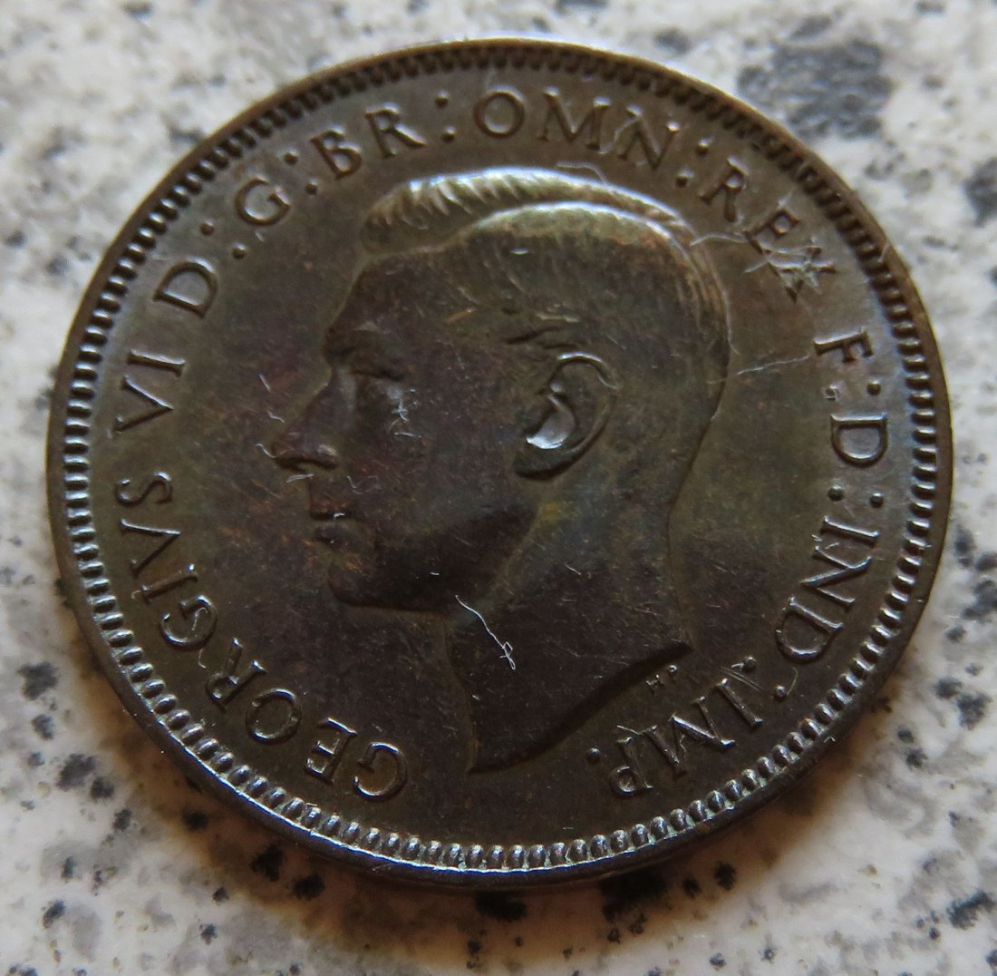  Großbritannien 1 Farthing 1940   