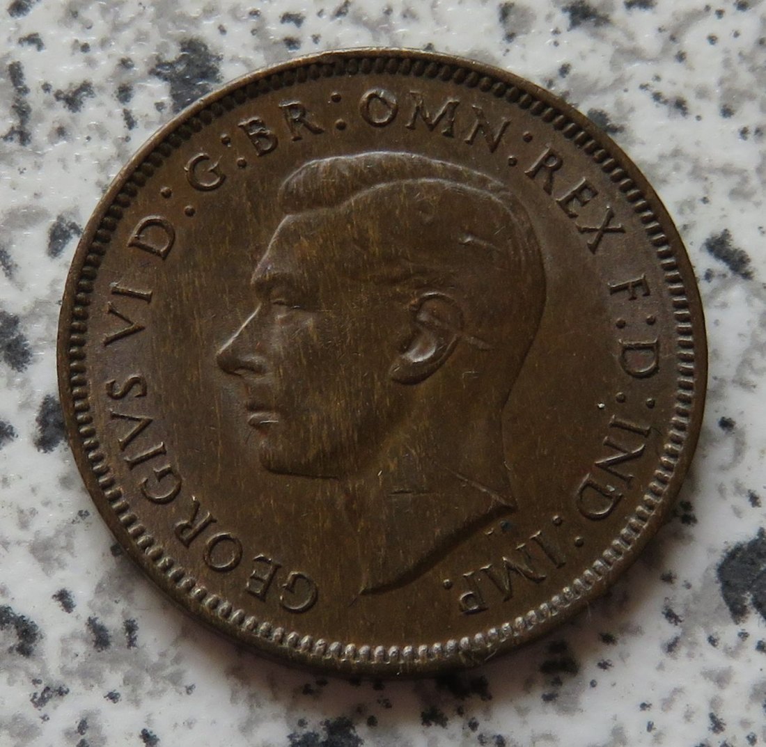  Großbritannien 1 Farthing 1946   