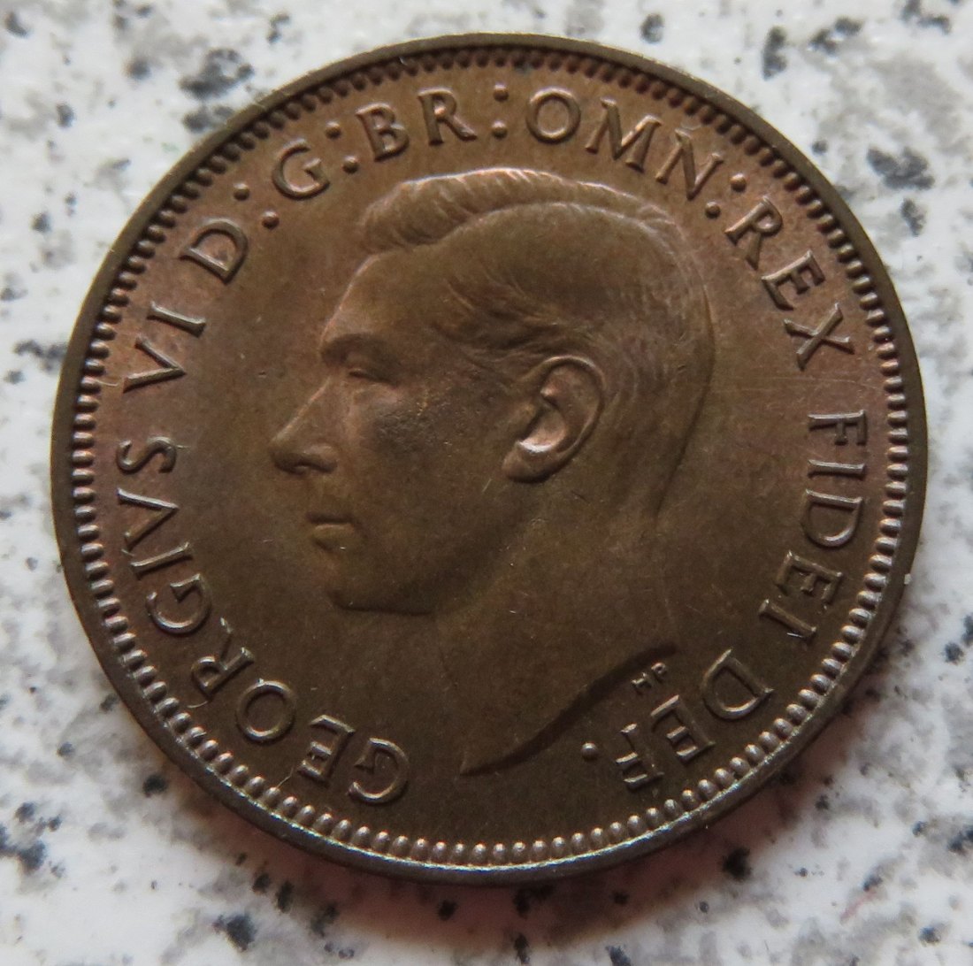  Großbritannien 1 Farthing 1951, Erhaltung   