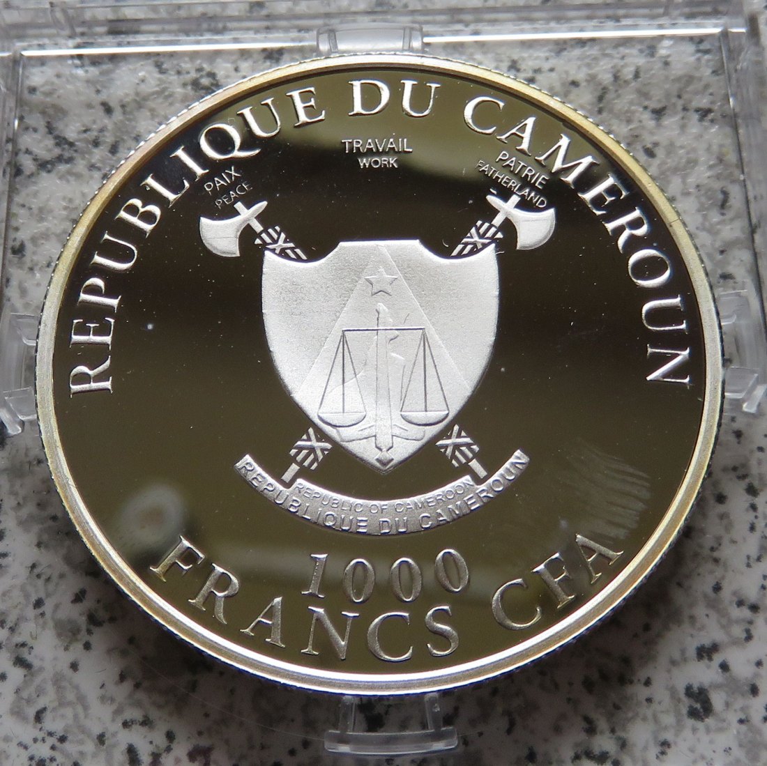  Kamerun 1000 Francs 2012 Olympiade   