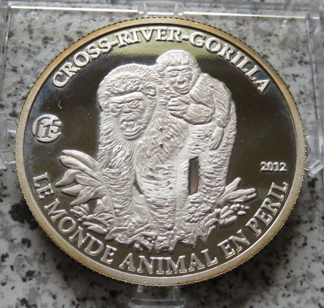  Kamerun 1000 Francs 2012 Gorilla   