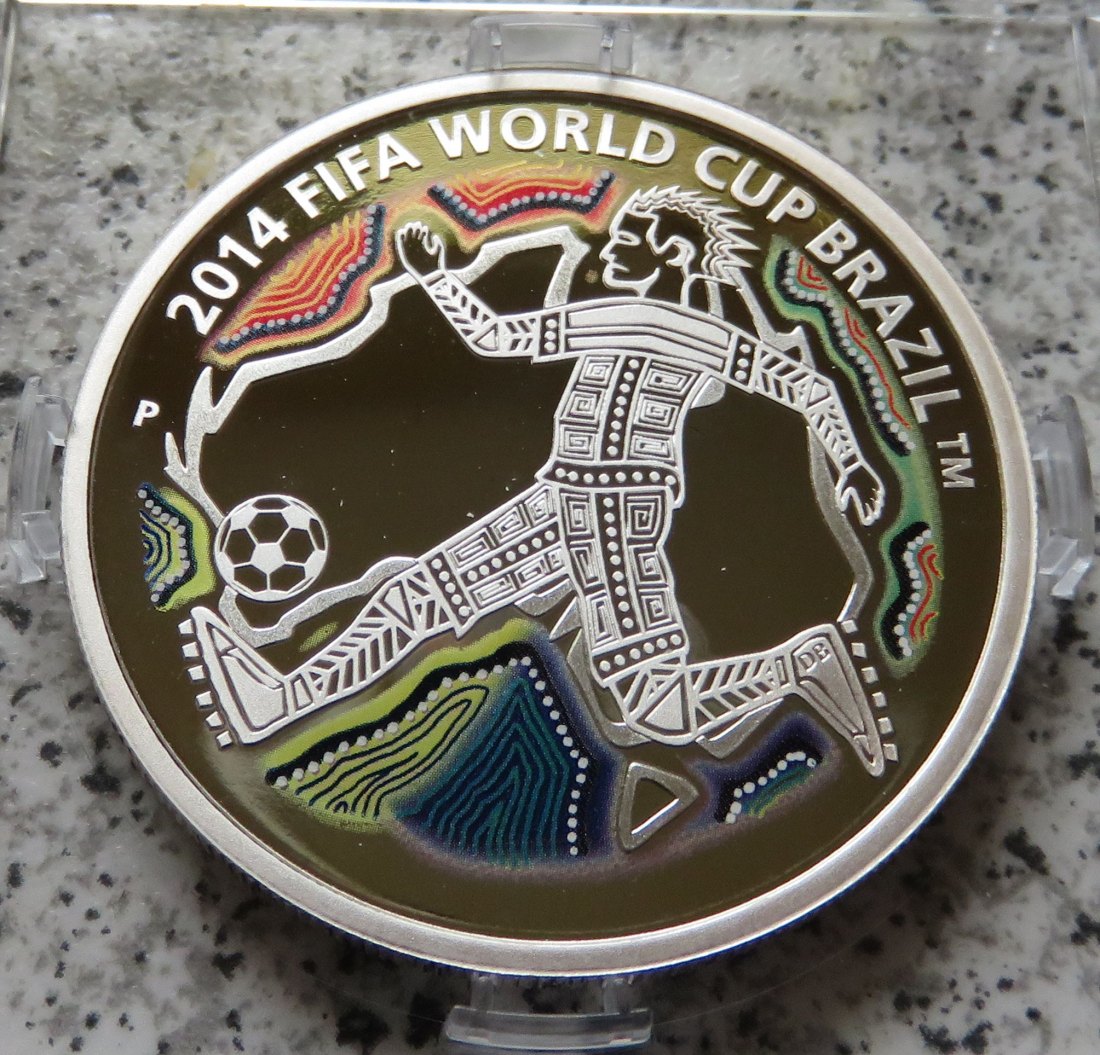  Australien 50 Cents 2012, 1/2 Unze fein   