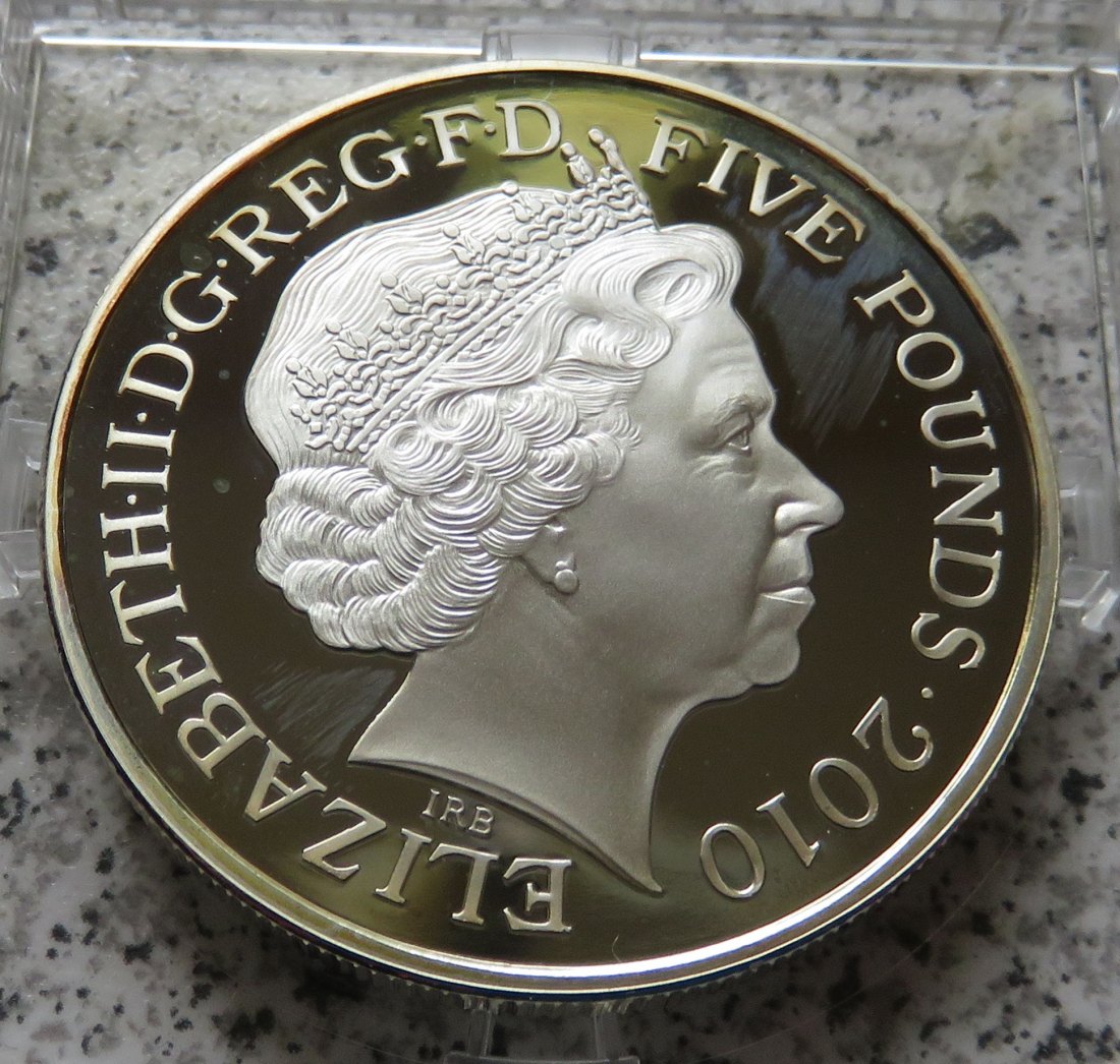  Großbritannien 5 Pounds 2010   