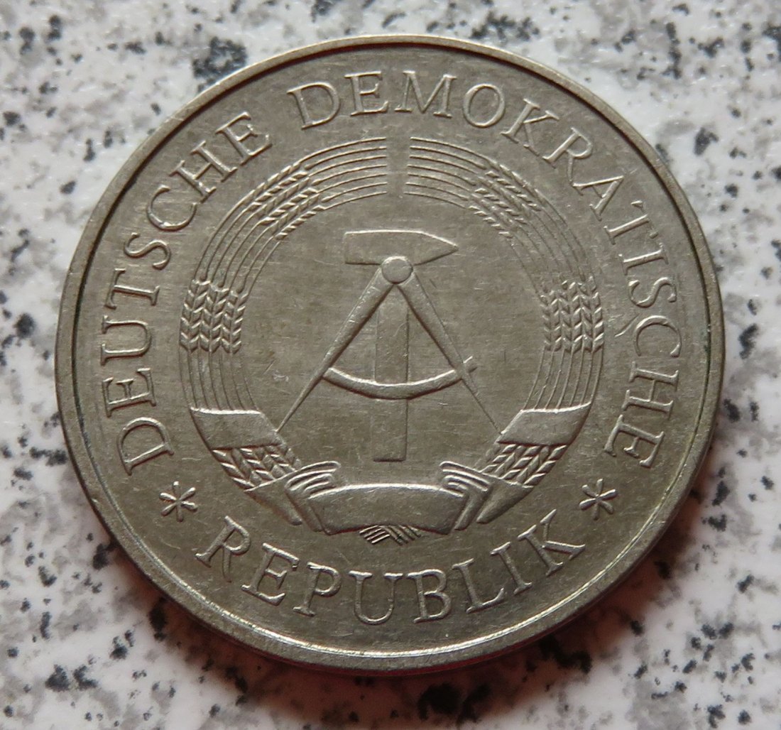  DDR 5 Mark 1969 XX. Jahrestag, 10,1 Gramm, Version mit höherem Nickelanteil   