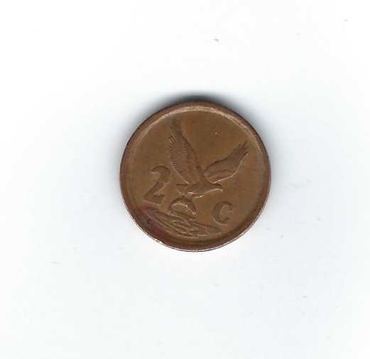  Südafrika 2 Cents 1992   