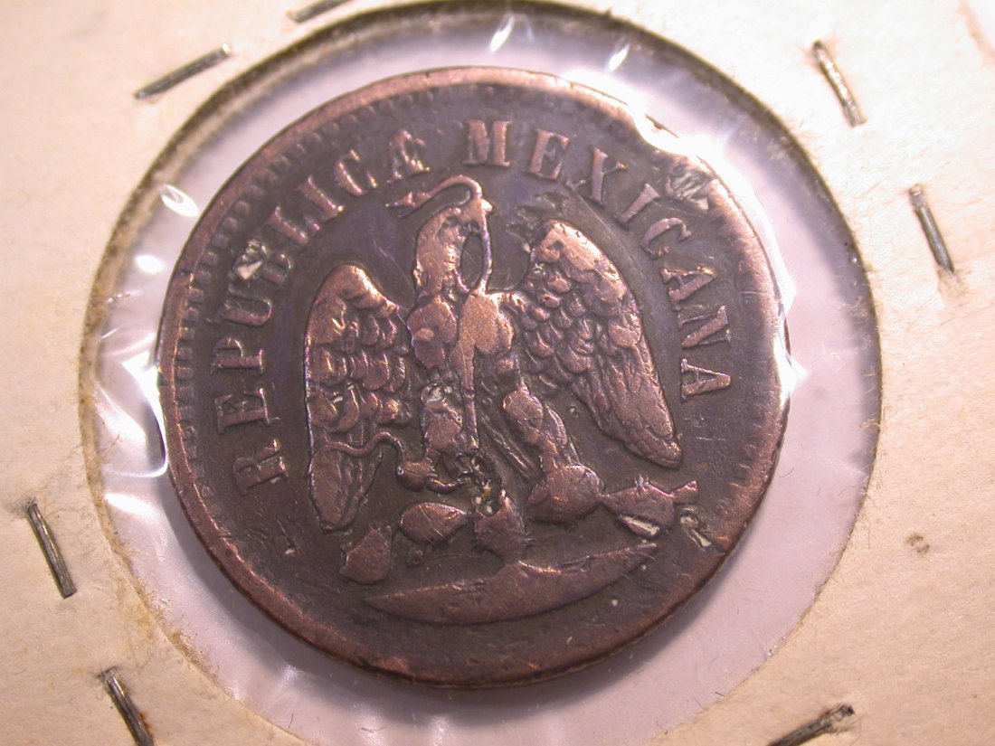  J21 Mexico  1 Centavo 1891 in f.ss/ss   Originalbilder   