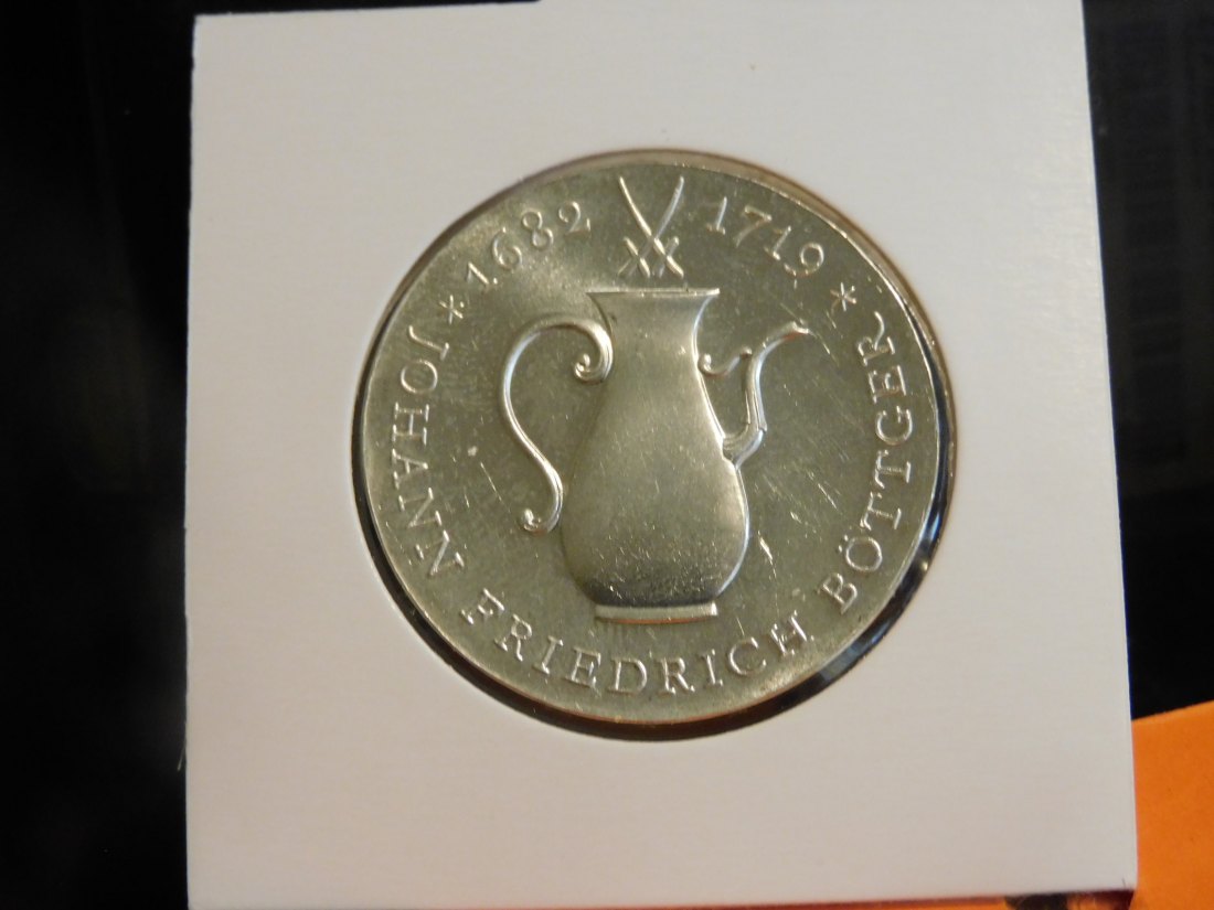 GERMANY 10 MARK 1969 DDR.GRADE-PLEASE SEE PHOTOS.