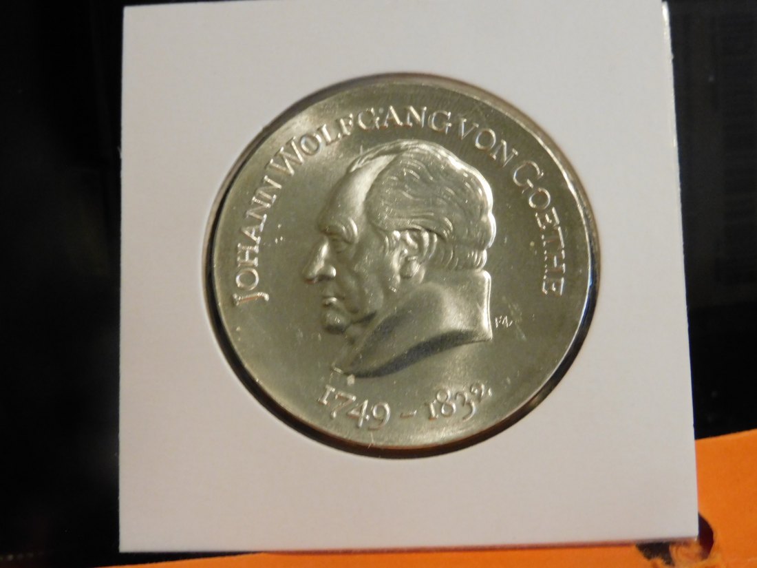 GERMANY 20 MARK 1969 DDR.GRADE-PLEASE SEE PHOTOS.
