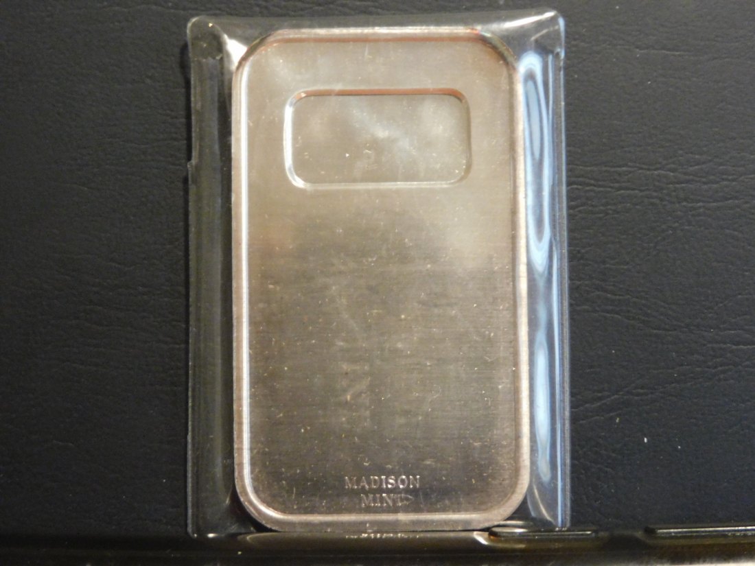  MADISON MINT 1 OUNCE SILVER.GRADE-PLEASE SEE PHOTOS.   