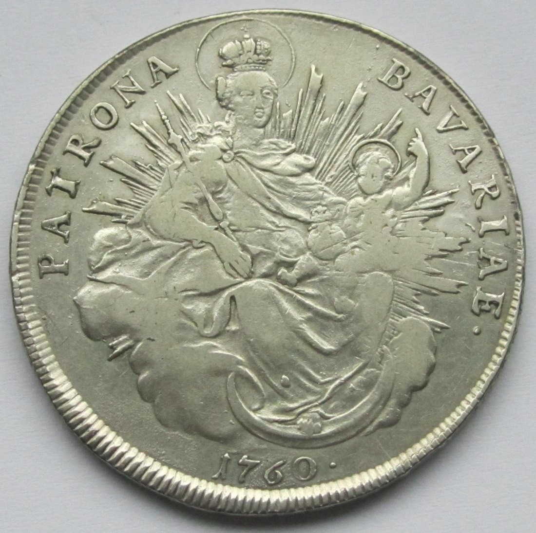  Bayern: 1 Taler Maximilian III. Joseph 1760   