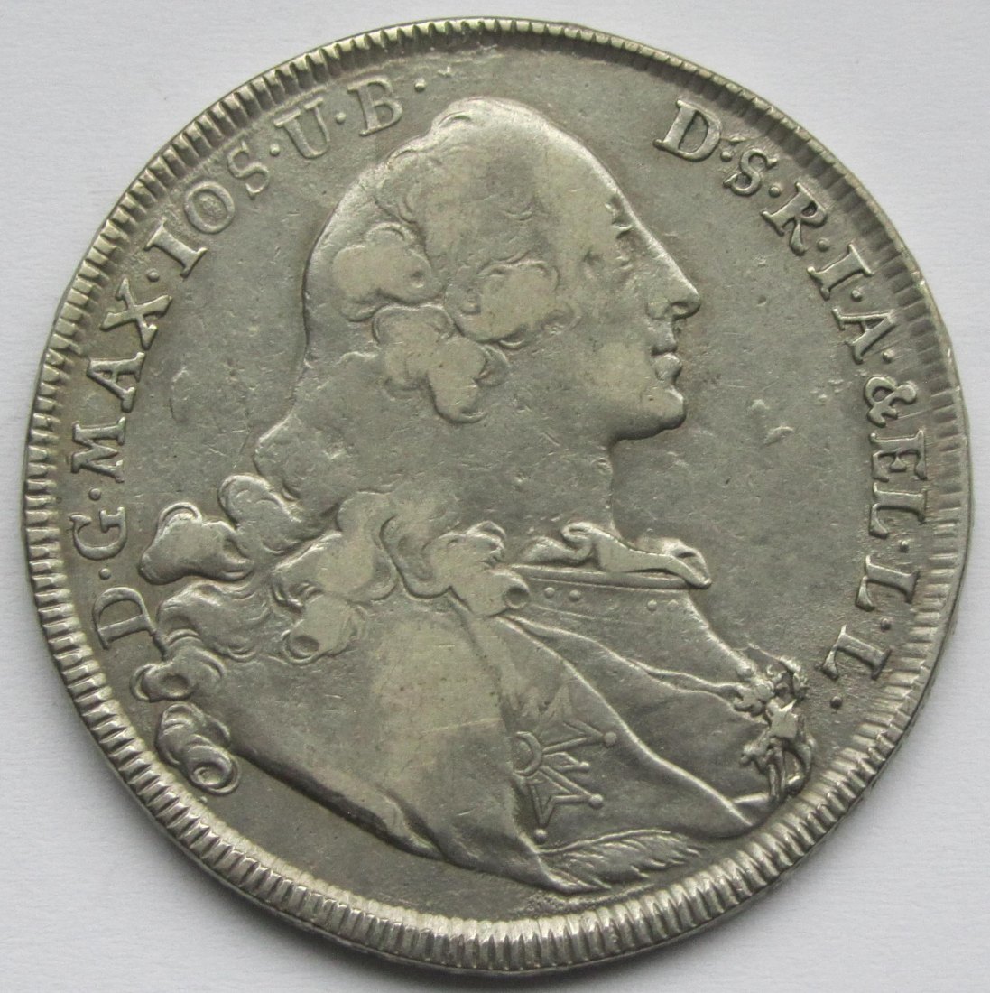  Bayern: 1 Taler Maximilian III. Joseph 1760   
