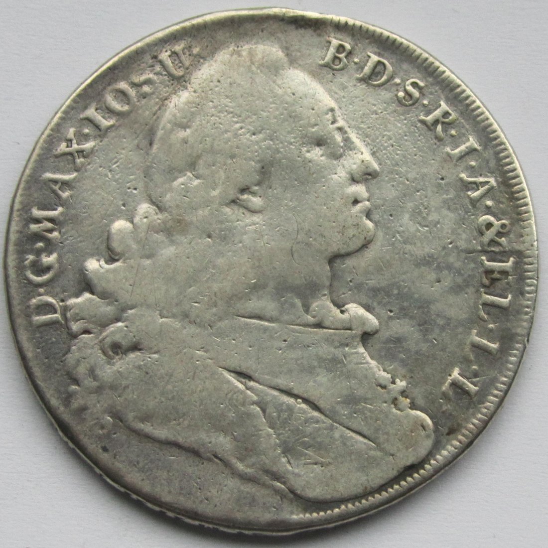  Bayern: 1 Taler Maximilian III. Joseph 1771   