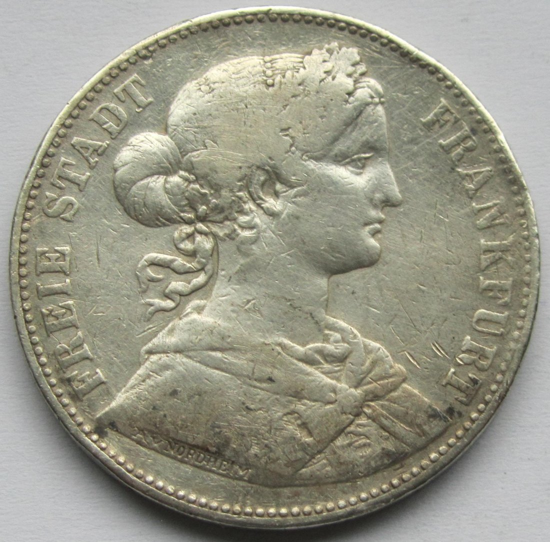  Frankfurt: 1 Taler 1865   