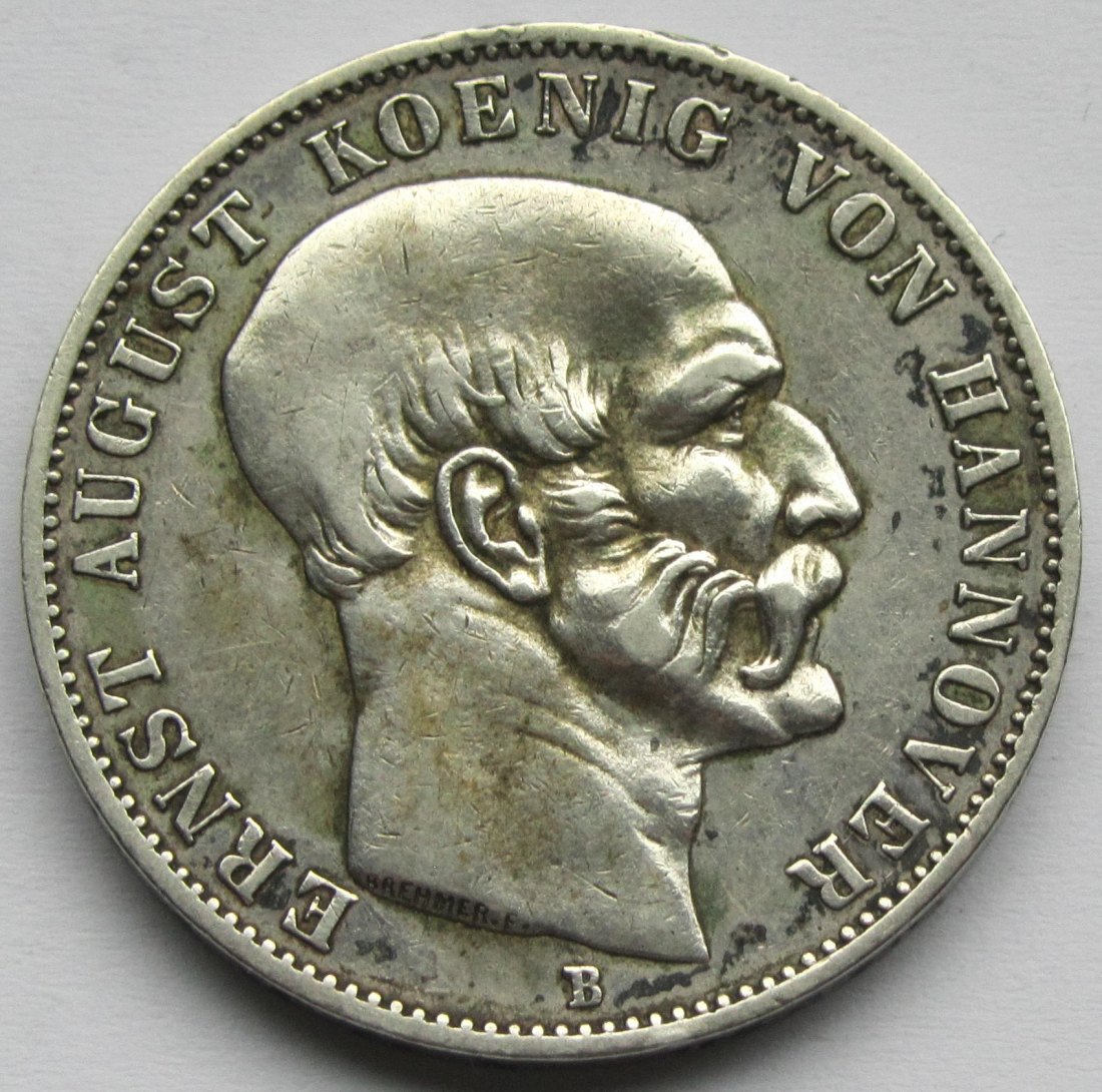  Hannover: Ausbeutetaler 1851   