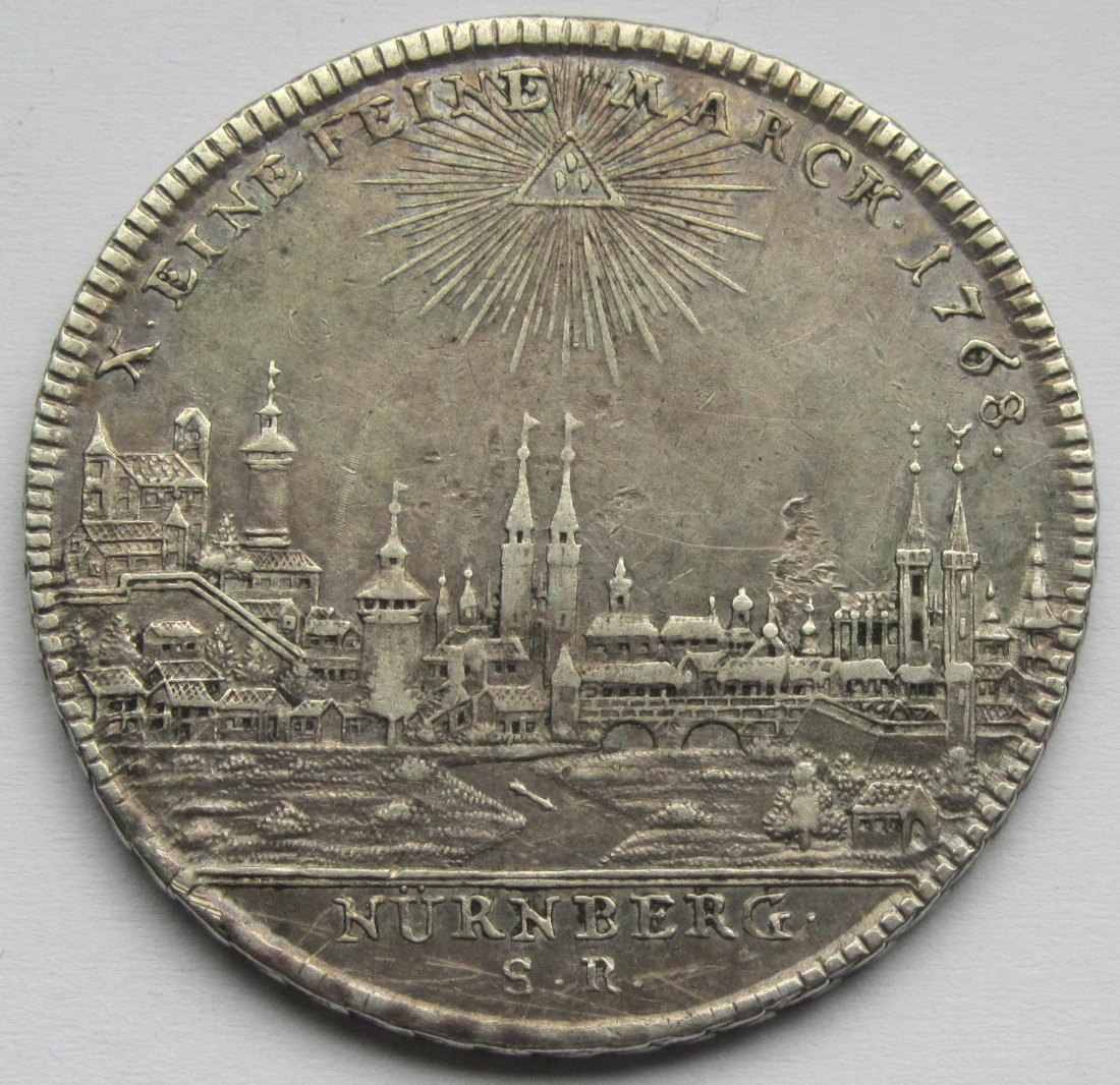  Nürnberg: 1 Taler 1768   