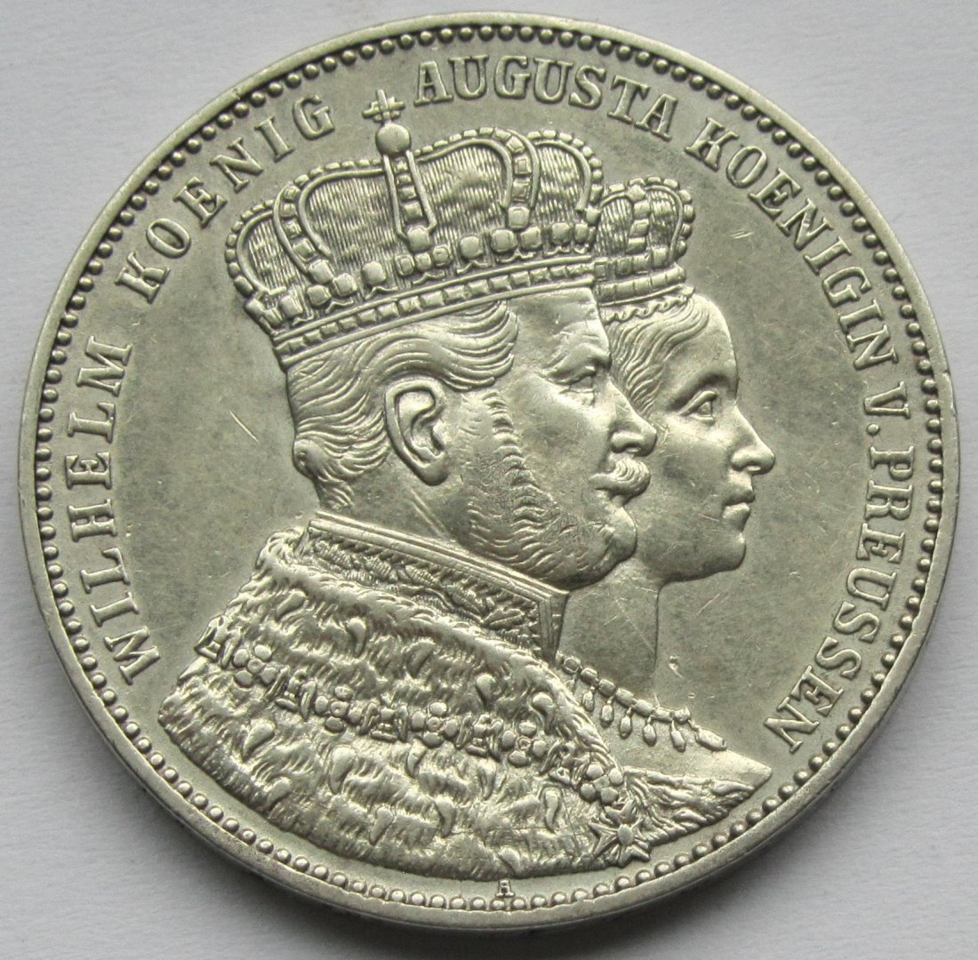  Preußen: Krönungstaler 1861   