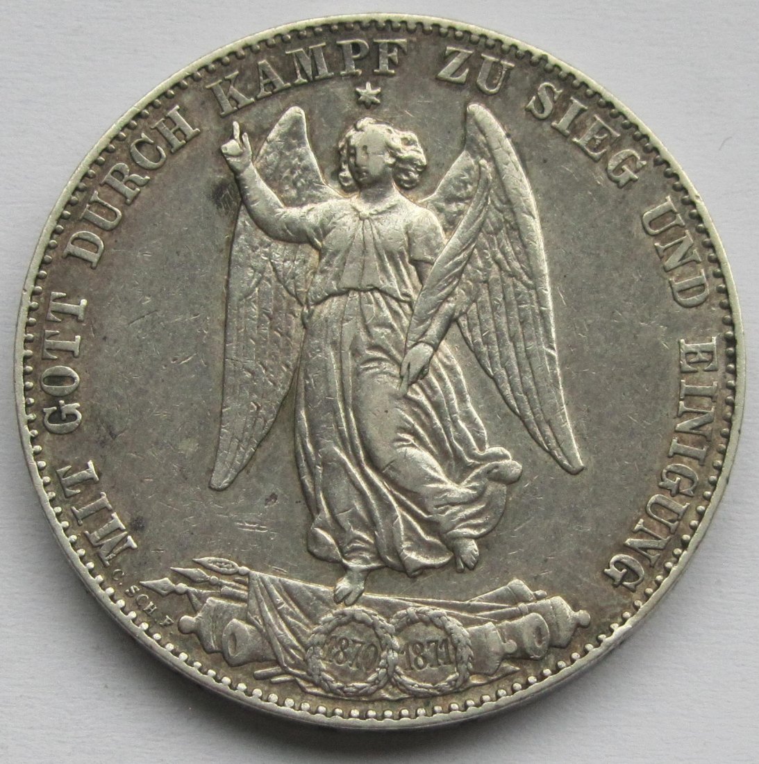  Württemberg: Siegestaler 1871   