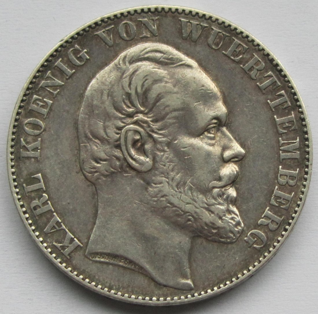  Württemberg: Siegestaler 1871   