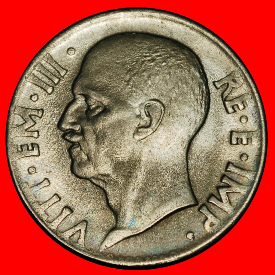  Ⰶ KRIEGSZEIT (1939-1945): ITALIEN★ 20 CENTESIMI 1943R! Viktor Emanuel III. 1900-1946★OHNE VORBEHALT!   