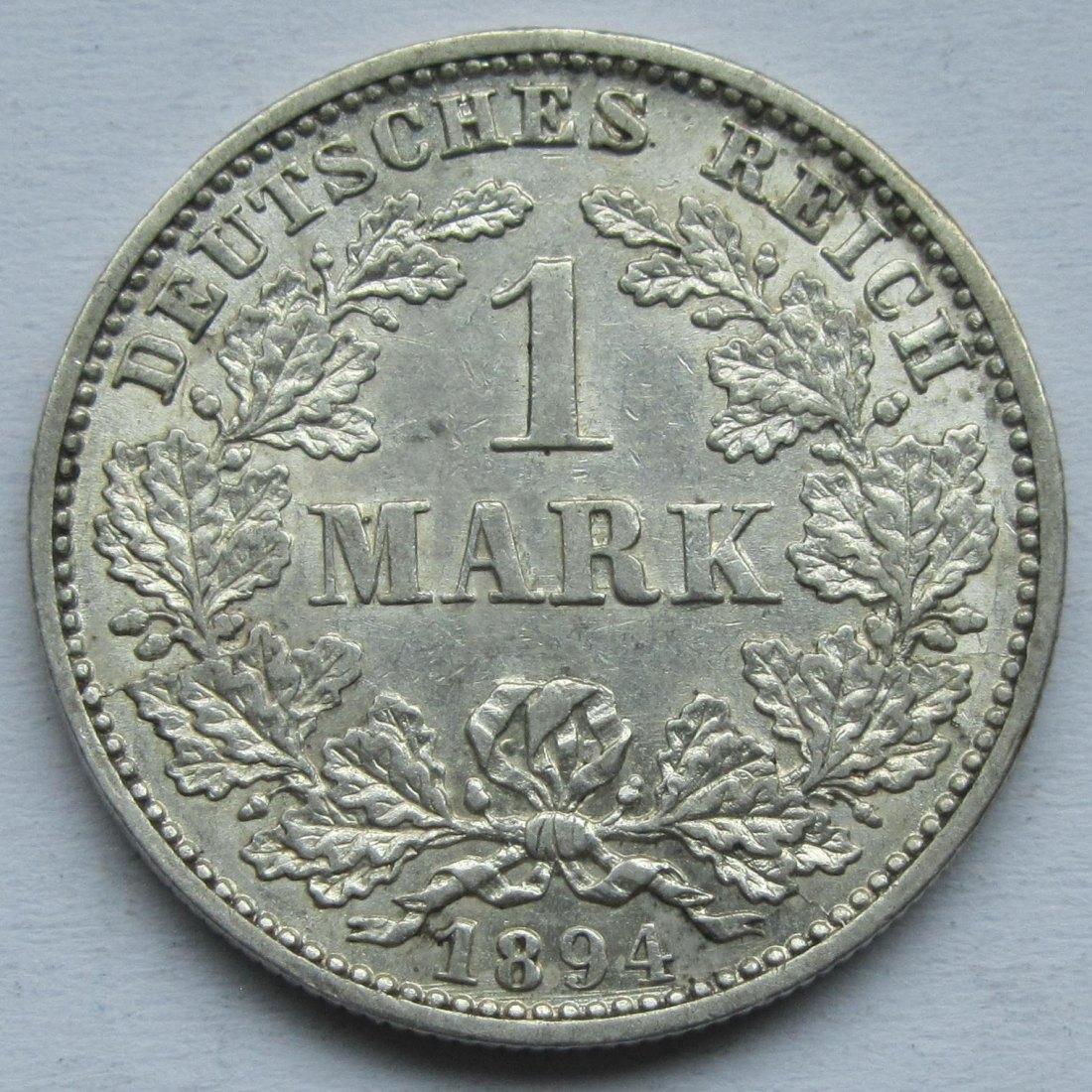  Kaiserreich: 1 Mark 1894 G   