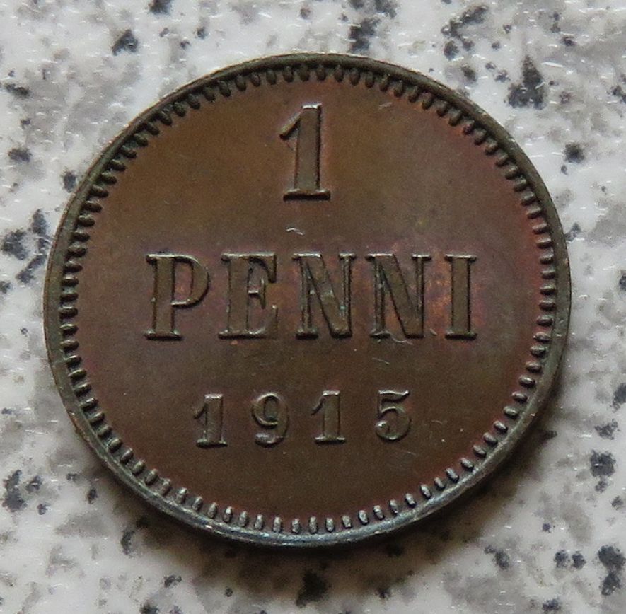  Finnland 1 Penni 1915   