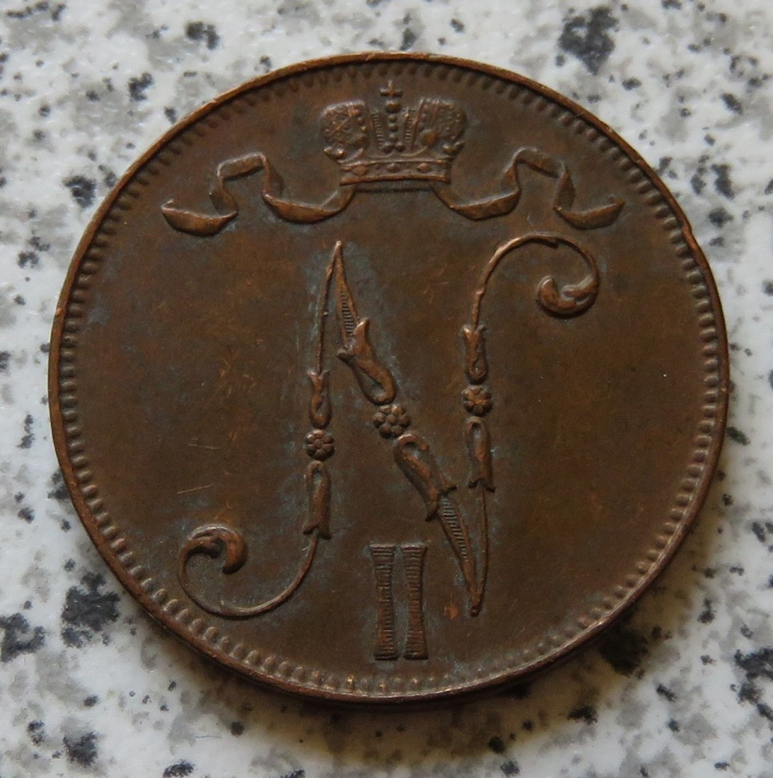  Finnland 5 Penniä 1913   