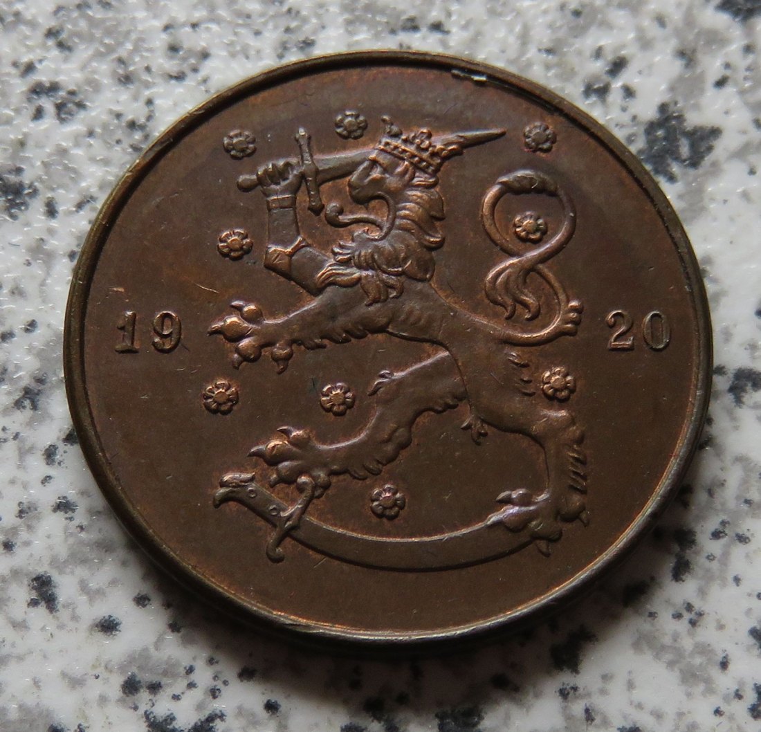  Finnland 10 Penniä 1920   