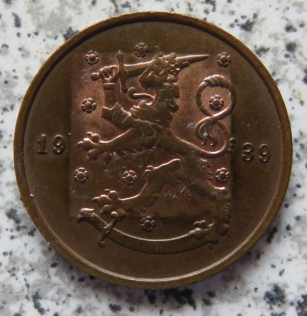  Finnland 10 Penniä 1939   