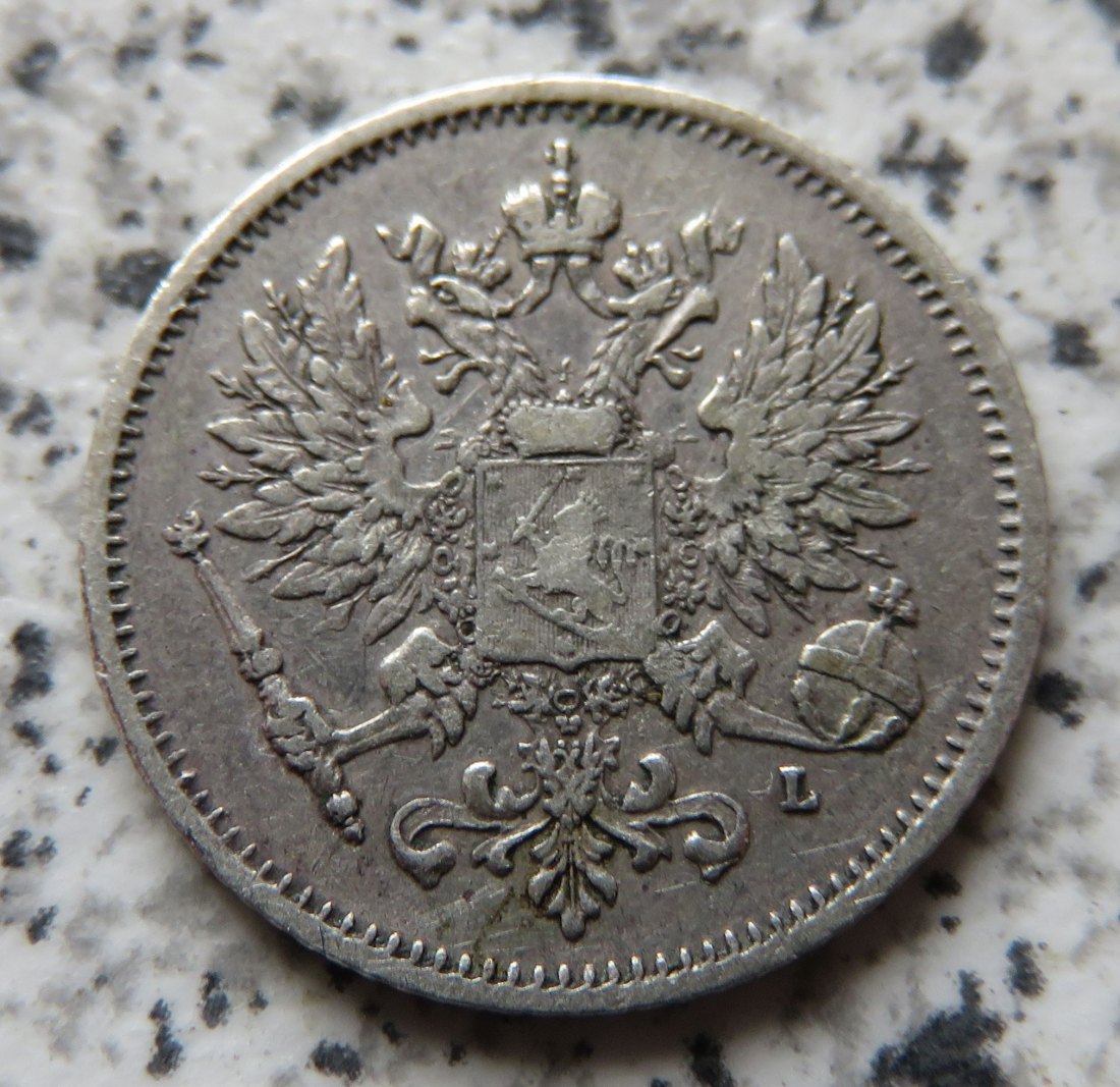  Finnland 25 Penniä 1906   