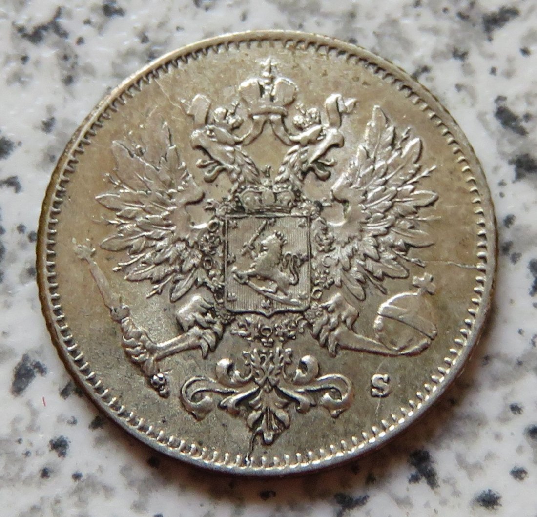  Finnland 25 Penniä 1916   
