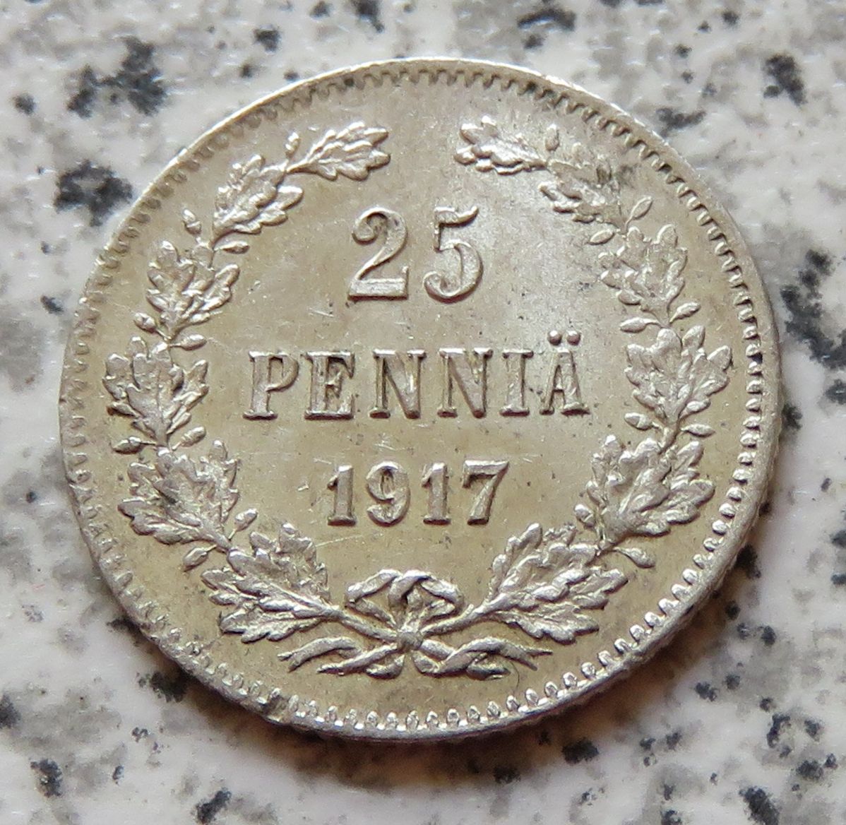  Finnland 25 Penniä 1917   