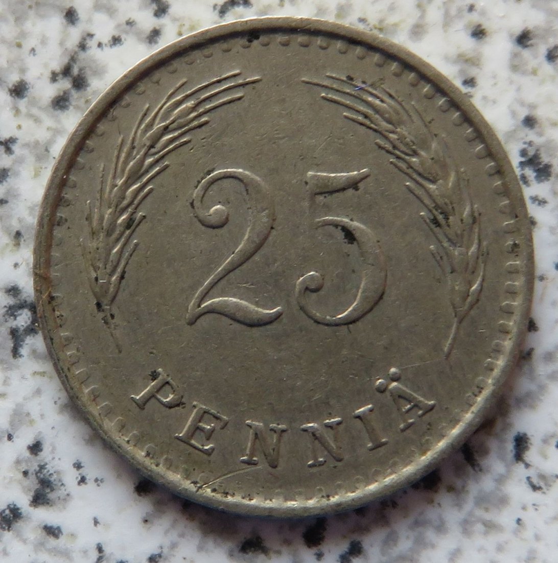  Finnland 25 Penniä 1937   