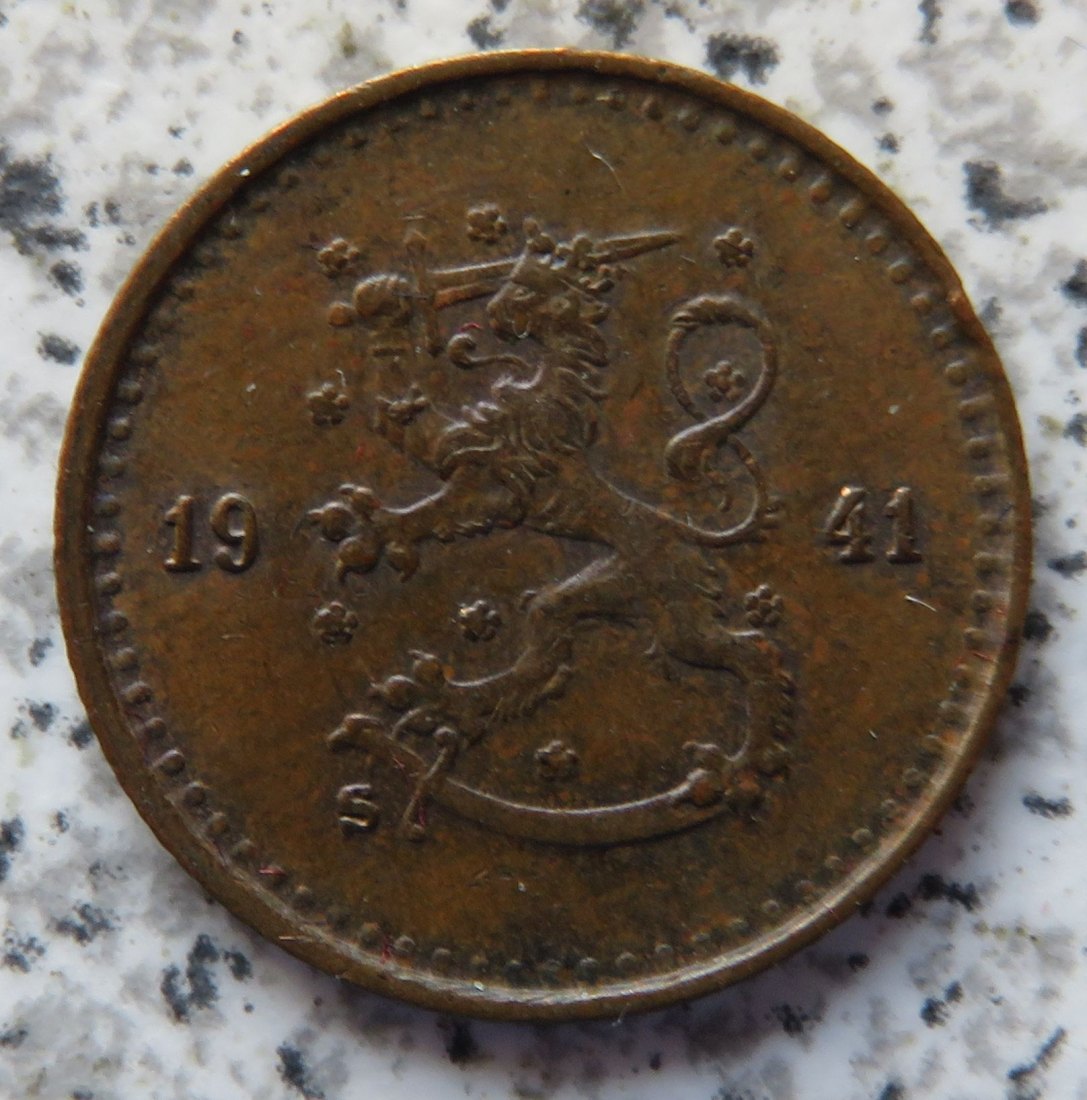  Finnland 25 Penniä 1941   