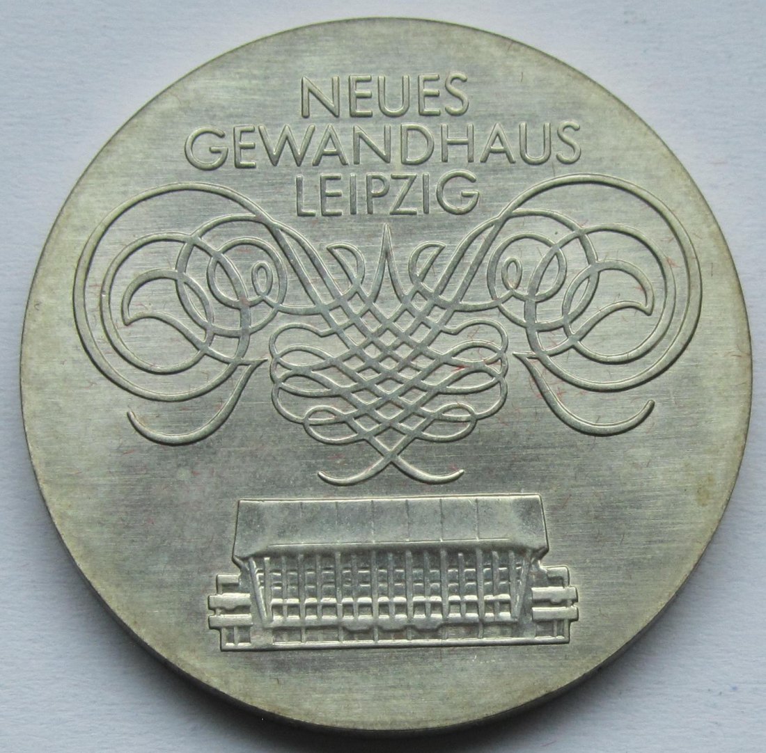  DDR: 10 Mark Gewandhaus 1982   