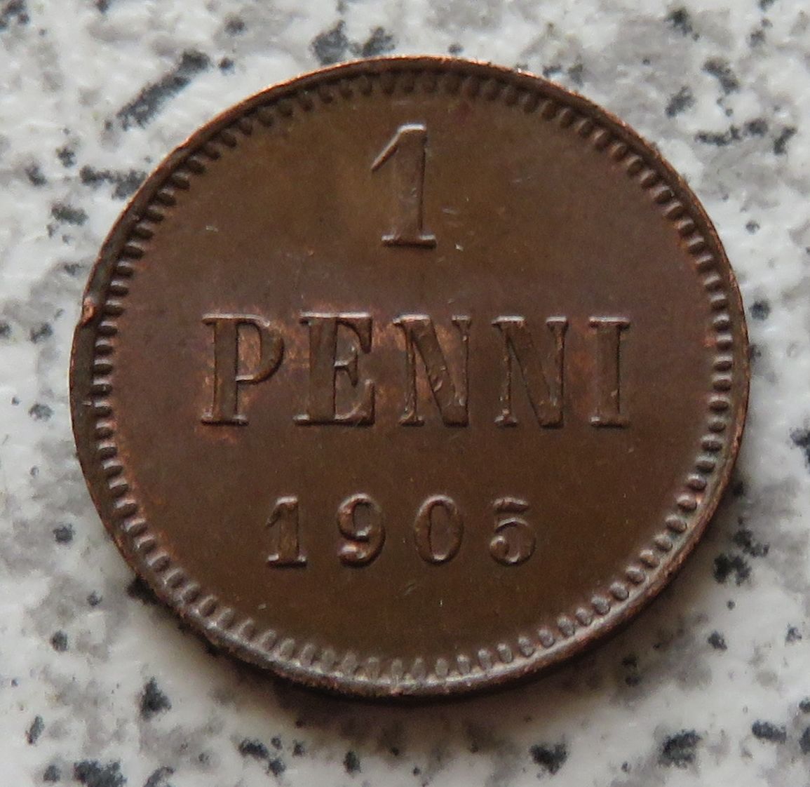  Finnland 1 Penni 1905   