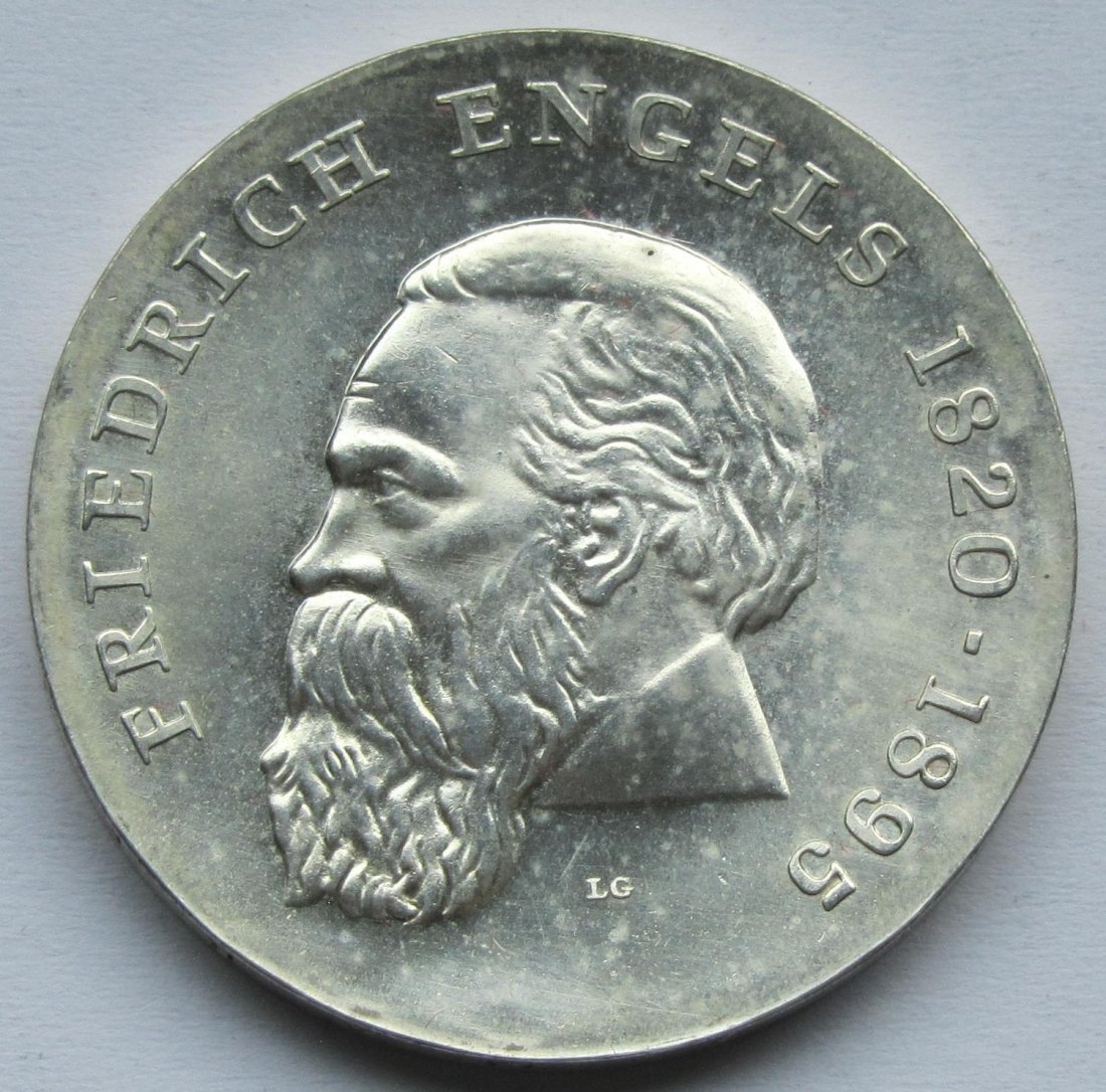  DDR: 20 Mark Engels 1970   