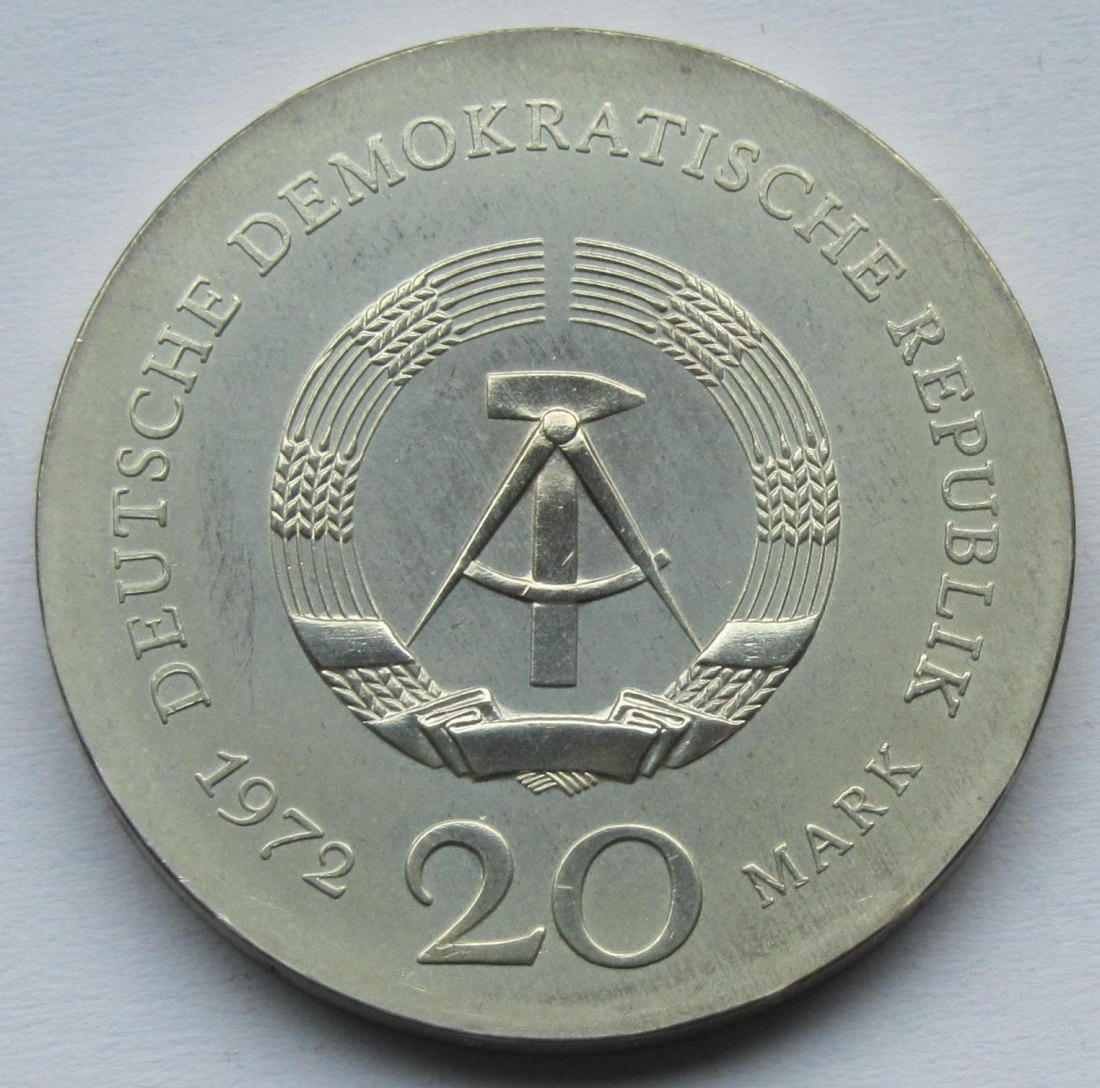  DDR: 20 Mark Cranach 1972   