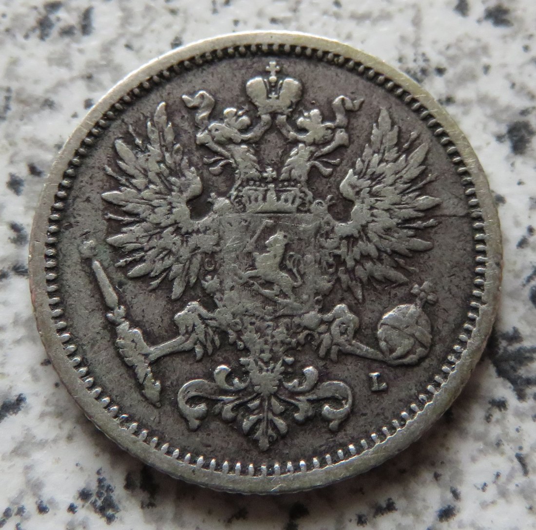  Finnland 50 Penniä 1891   