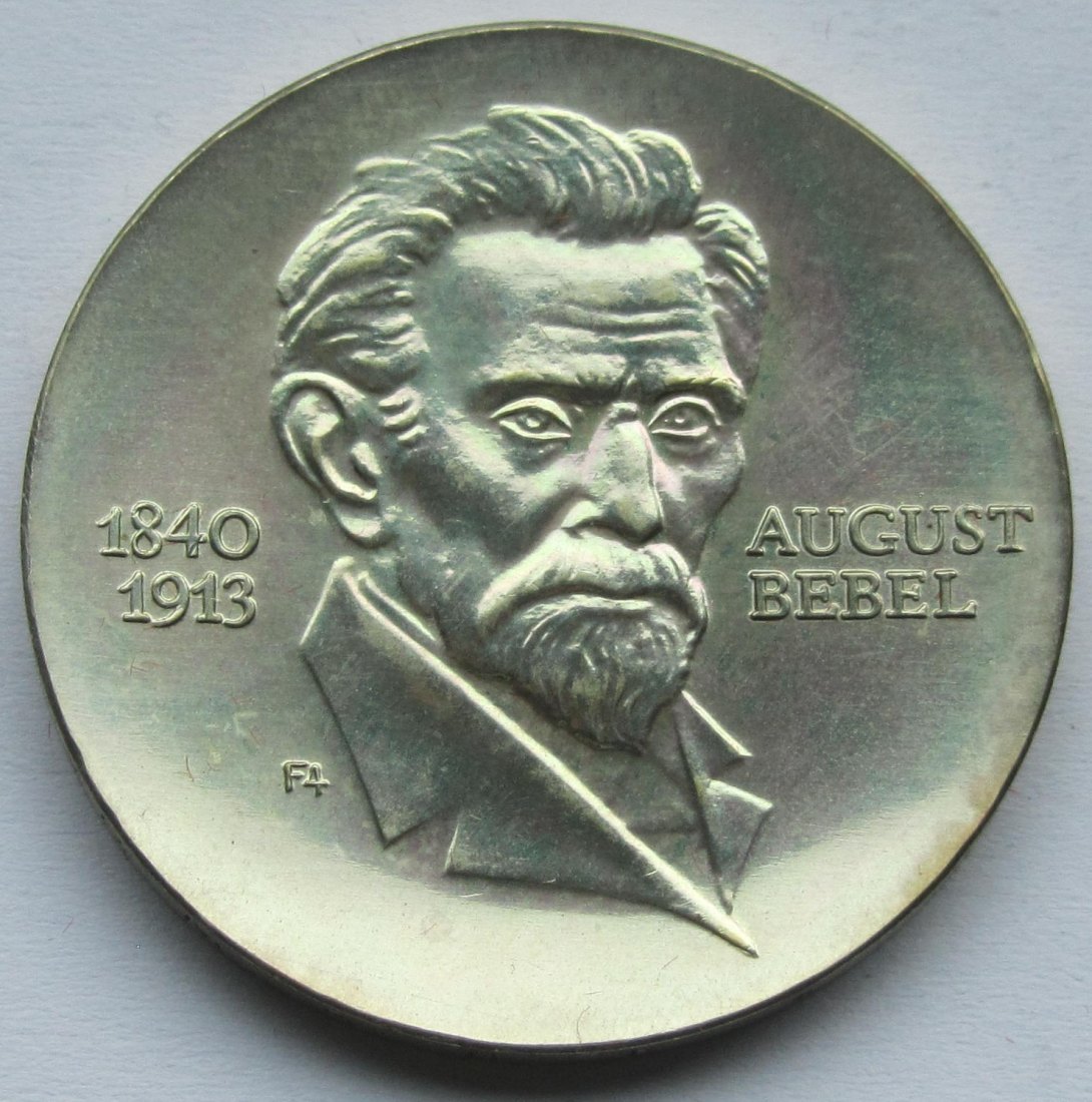  DDR: 20 Mark Bebel 1973   